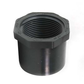 Thrifco 8213456 1-1/4 Inch x 3/4 Inch Slip x Threaded PVC Bushing SCH 80