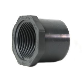 Thrifco 8213476 2 Inch x 1-1/2 Inch Slip x Threaded PVC Bushing SCH 80