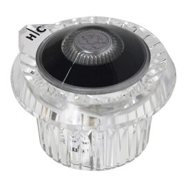 Thrifco 4401563 Moen Multi-Fit Lavatory Faucet Handle (Clear Acrylic) - Replaces Danco 89060