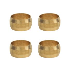 Thrifco 4401053 60-C 1/2 Inch Comp Lead-Free Brass Sleeve 4/Pack