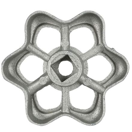 LASCO 01-5105 Metal Outside Faucet Hose Bibb Round Wheel Handle 16 Point