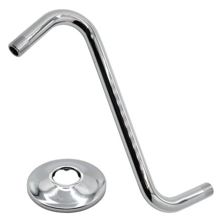 Thrifco 4401214 10 Inch S Inch Shape Shower Arm