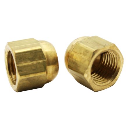 Thrifco 4401302 #40 5/16 Inch Brass Flare Cap 2/Pack