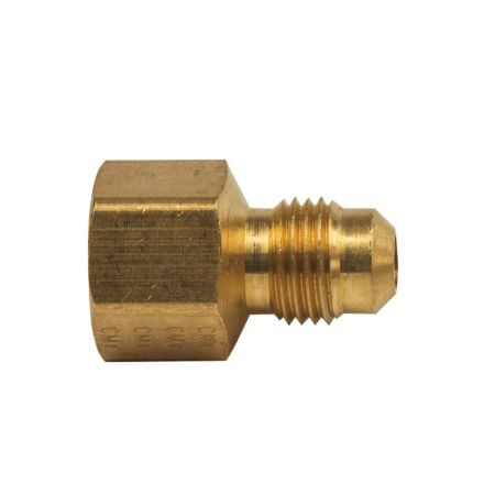 Thrifco 4401311 #46F 5/16 Inch Flare x 1/4 Inch FIP Brass Adapter