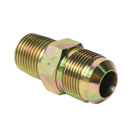 Thrifco Plumbing 4401372 #48 15/16 Inch Male Flare x 1/2 Inch MIP Flare to Male Pipe Adapter - Steel