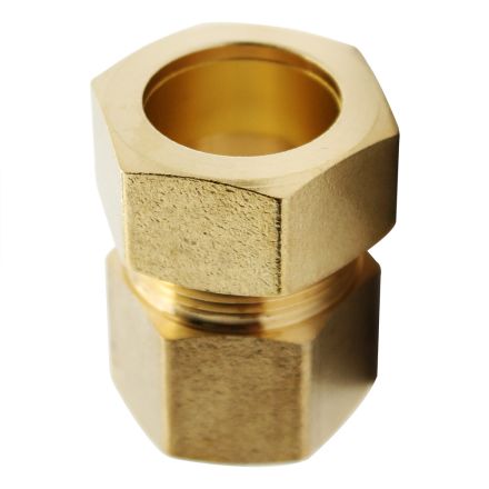 Thrifco 4401387 #66-C 7/8 Inch x 3/4 Inch Lead-Free Brass Compression FIP Adapter