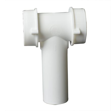 Thrifco 4401656 1656-T 1-1/2 Inch PVC Center Outlet Tee with Baffle