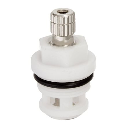Thrifco 4402595 3J-1H/C Faucet Stem, For Use With Streamway Model Faucets, 1/2 in Dia. Threaded, Plastic, White, Replaces Danco 16112B & 16112E