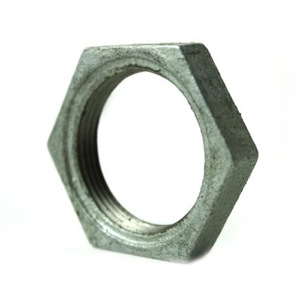 Thrifco 5219010 2 Inch Galvanized Steel Hex Locknut