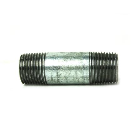 Thrifco 5219084 3/8 Inch x 2 Inch Galvanized Steel Nipple