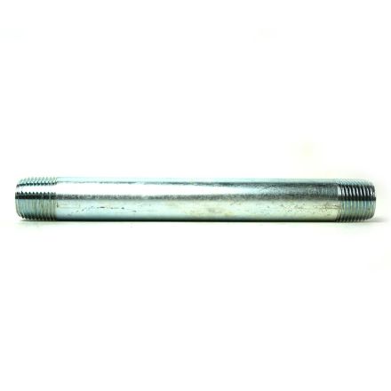 Thrifco Plumbing 5219092 3/8 Inch x 6 Inch Galvanized Steel Nipple