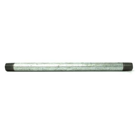 Thrifco 5219096 3/8 Inch x 8 Inch Galvanized Steel Nipple