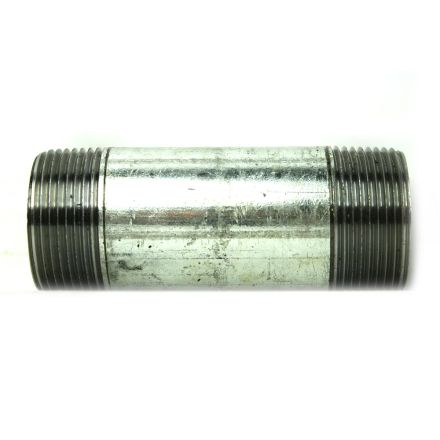 Thrifco 5220069 1-1/4 Inch x 4 Inch Galvanized Steel Nipple