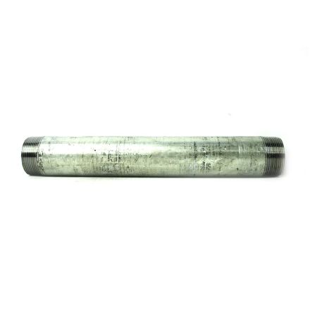 Thrifco 5220095 1-1/2 Inch x 12 Inch Galvanized Steel Nipple