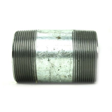 Thrifco 5220099 2 Inch x 3-1/2 Inch Galvanized Steel Nipple