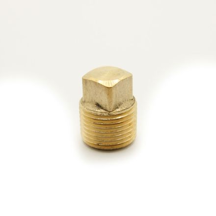 Thrifco 5316090 1/4 Inch Brass Plug Barstock