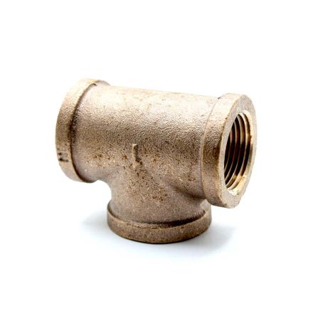 Thrifco Plumbing 5317064 3/8 Inch Brass Tee