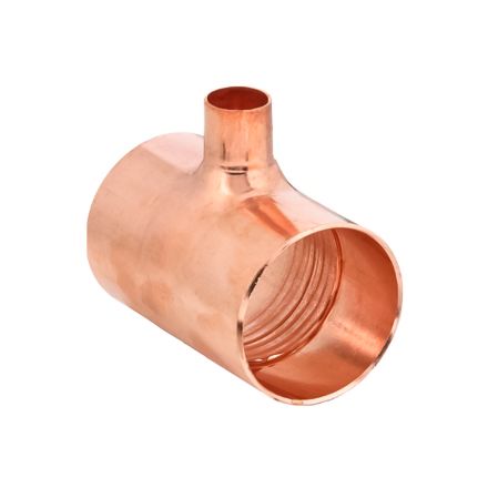 Thrifco 5436071 1 Inch X 1 Inch X 3/4 Inch Copper Reducing Tee