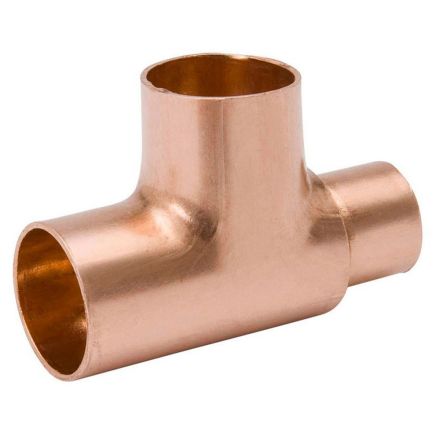 Thrifco 5436073 1 Inch X 3/4 Inch X 1 Inch Copper Reducing Tee
