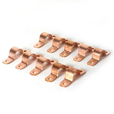 Thrifco Plumbing 5436193 1/2 Inch Copper Tube Straps