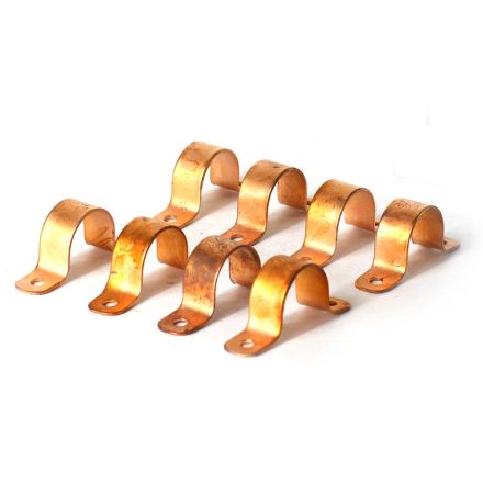 Thrifco Plumbing 5436194 3/4 Inch Copper Tube Straps