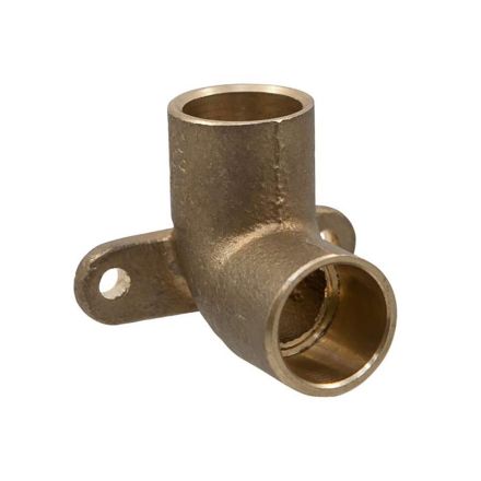 Thrifco 5436201 3/4 Inch Copper X 3/4 Inch Copper Cast Drop Ear 90 Elbow