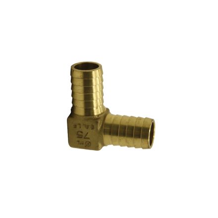 Thrifco 6522126 3/4 Inch Brass Insert Male Combination Elbow