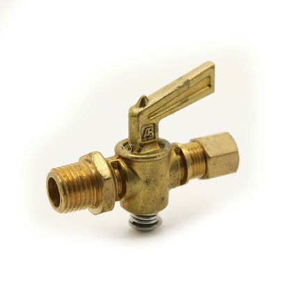 Thrifco 6922338 #7952 3/8 C X 3/8 Inch MP Lever Handle Air Cock Valve