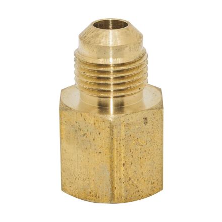 Thrifco Plumbing 6930001 15/16 Inch x 3/4 Inch Brass Flare FIP Adapter