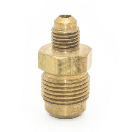 Thrifco Plumbing 6942015 #42R 1/2 Inch x 3/8 Inch Brass Flare Reducer Union