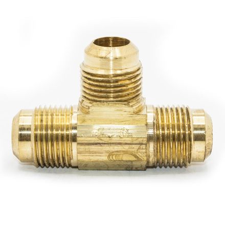Thrifco Plumbing 6944002 44 3/16 Inch Brass Flare Tee