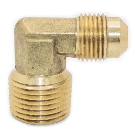 Thrifco Plumbing 6949004 #49 1/4 Inch x 1/8 Inch Brass Flare Elbow