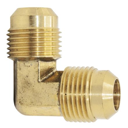 Thrifco Plumbing 6955003 55 1/4 Inch Brass Flare Elbow