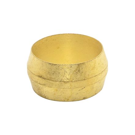 Thrifco Plumbing 6960003 60 1/4 Inch Lead-Free Brass Compression Sleeve