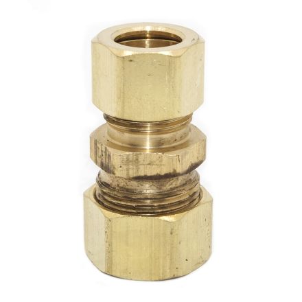 Thrifco 6962015 #62R 3/8 Inch x 1/4 Inch Lead-Free Brass Compression Union