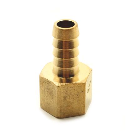 Thrifco 7028140 3/8 Inch Hose Barb X 1/8 Inch FIP Brass Adapter