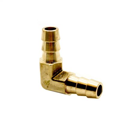 Thrifco 7028160 1/4 Inch Barb 90° Brass Elbow