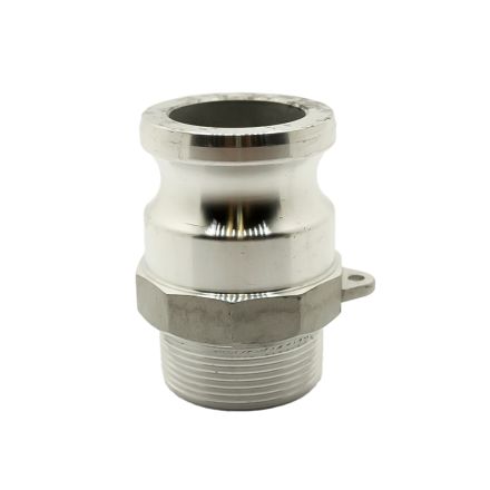 Fire Safe 8613029 4 Inch Male Camlock Coupler x 4 Inch Male NPT Aluminum Fitting - Style F