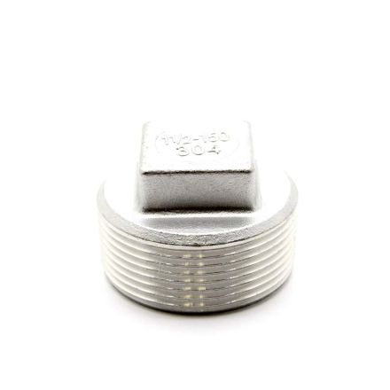 Thrifco 8918097 2 Inch Plug Stainless Steel - Bulk