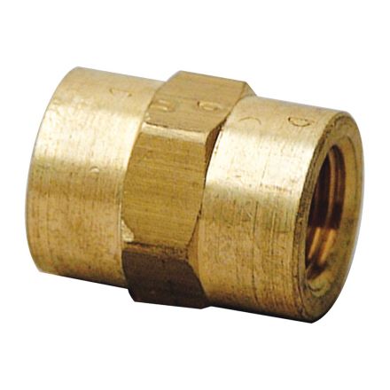 Thrifco 9316016 1/8 Inch FIP Coupling Brass