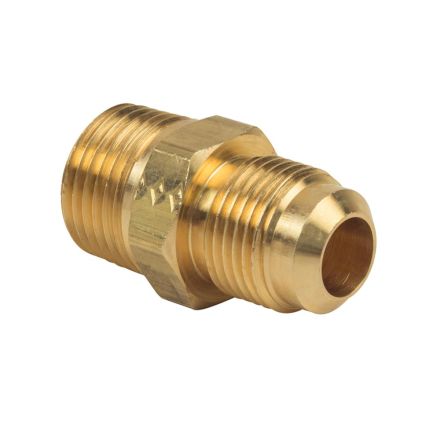 Thrifco 9448000 #48 1/8 Inch x 1/8 Inch Brass Flare MIP Adapter