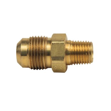 Thrifco 9448017 #48 1/2 Inch x 1/4 Inch Brass Flare MIP Adapter