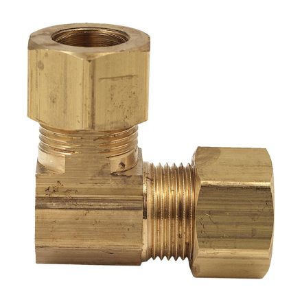 Thrifco 9465009 #65 7/8 Inch Lead-Free Brass Compression Elbow
