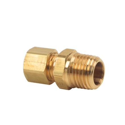 Thrifco 9468001 #68 1/8 Inch x 1/8 Inch Lead-Free Brass Compression MIP Adapter